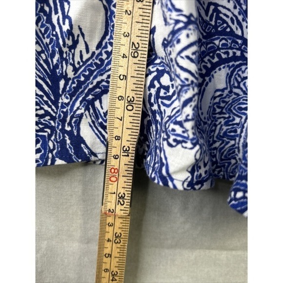 Jones New York Blue White Paisley Skirt Women's Size Large NWT - Picture 9 of 16